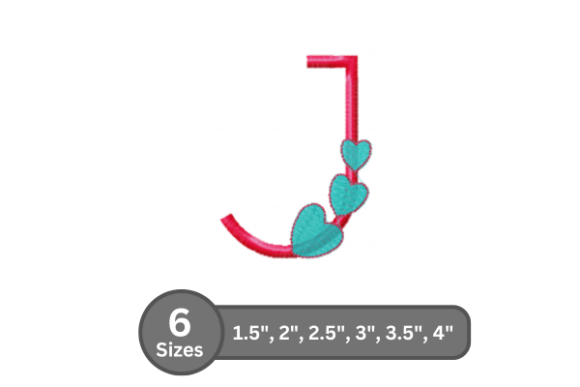 Candy Heart Alphabet -J: A Designer’s Review for Personalized Gifts