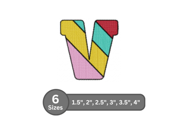 Candy Stripe Alphabet -V: A Designer’s Review for Boutique Apparel