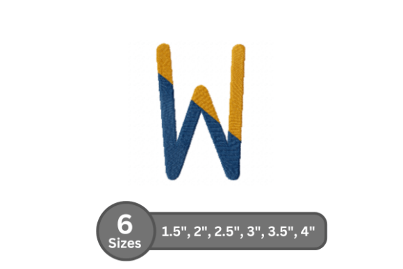 Chalk Split Alphabet -W: A Designer’s Review for Boutique Sweatshirt Embroidery