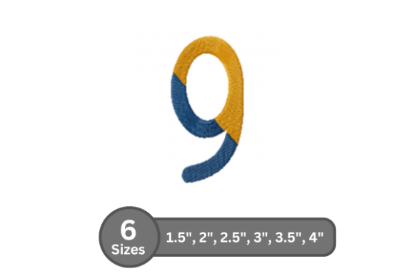 Chalk Split Number -9: A Seasonal Embroidery Gem