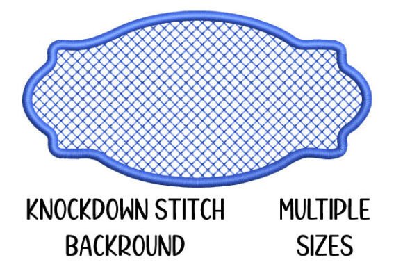 Knockdown Stitch Background Baroque