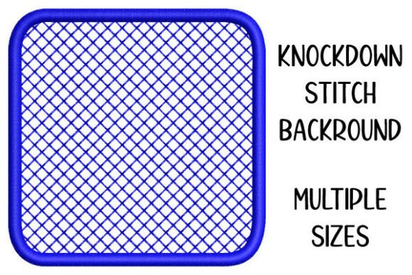 Knockdown Stitch Rounded Square Shape Review for Craft Sellers