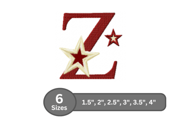 Star Pop Alphabet - Z Review for Real Embroidery Projects