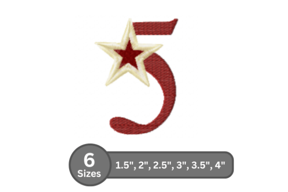 Star Pop Number -5: A Stylish Touch for Boutique Apparel