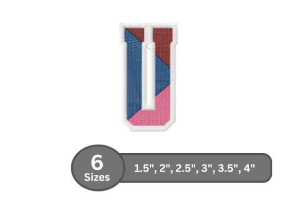 Street Varsity Alphabet - U Review for Etsy Sellers