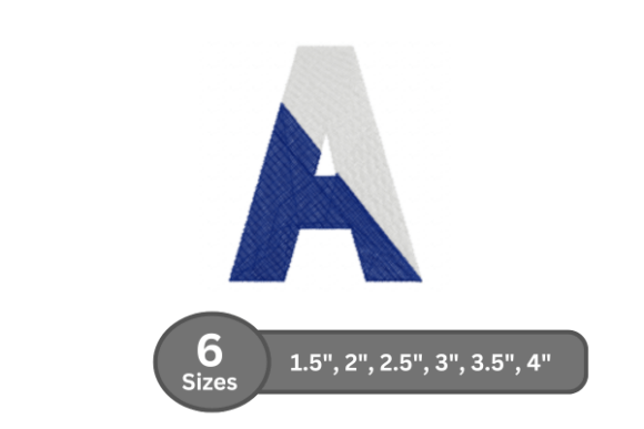 Stylish Monogram Magic with Twin Fill Alphabet - a